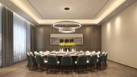 Meeting room 3ds max vray interior scene model 004